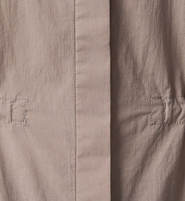 UNITED ARROWS green label relaxing「ウエスト ギャザー ハオリ ロングスリーブ シャツ」|シャツ・ブラウス|