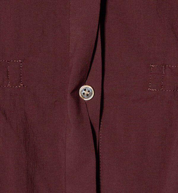 UNITED ARROWS green label relaxing「ウエスト ギャザー ハオリ ロングスリーブ シャツ」|シャツ・ブラウス|