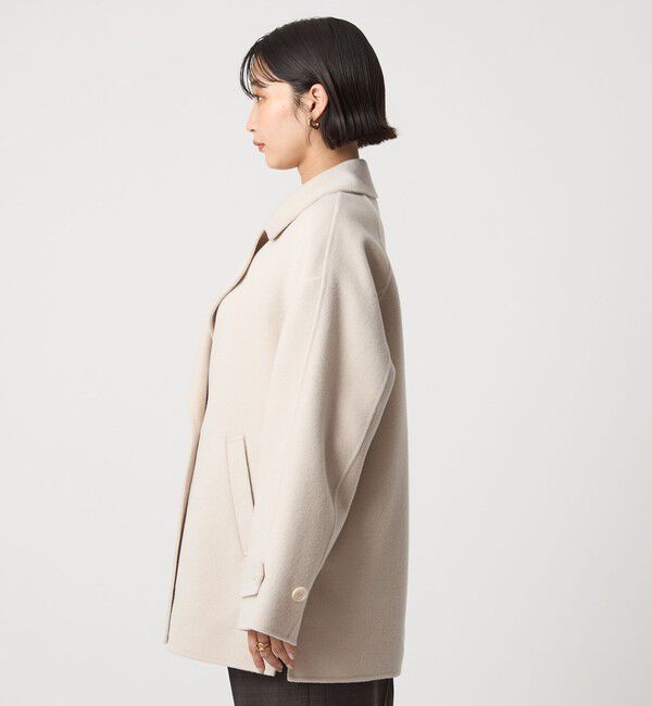 size SHORTあり］リバー テーラード ミドルコート（UNITED ARROWS