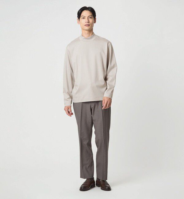 UNITED ARROWS green label relaxing「L/A ポンチ モックネック カットソー -抗菌-」|Tシャツ・カットソー|