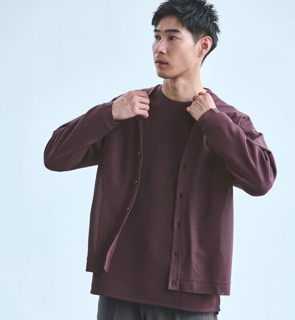 UNITED ARROWS green label relaxing「トリコット カーディガン」|カーディガン|WINE