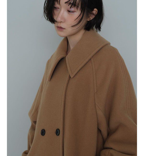 EMMEL REFINES「＜EMMEL REFINES＞EM ビッグカラー テント コート」|その他|MD.BROWN