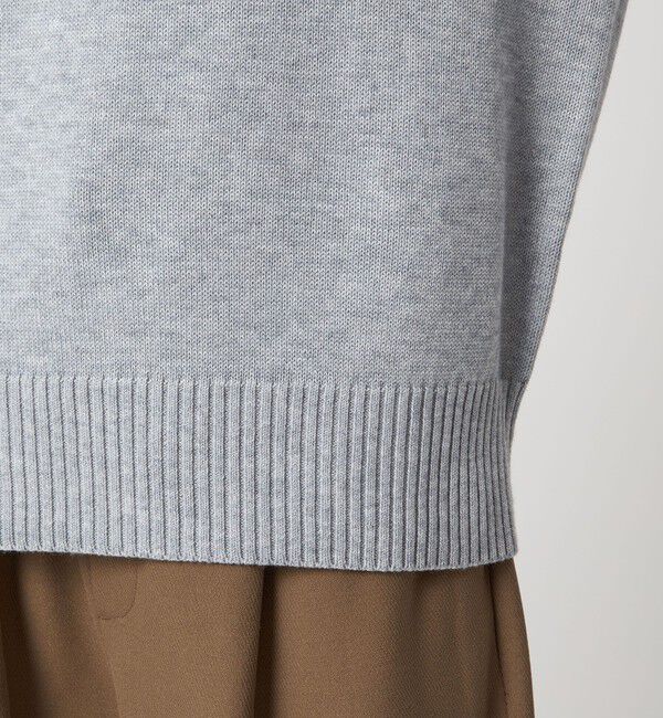 UNITED ARROWS green label relaxing「ロゴ ニット プルオーバー ウォッシャブル」|ニット・セーター|