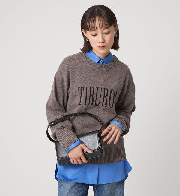 UNITED ARROWS green label relaxing「ロゴ ニット プルオーバー ウォッシャブル」|ニット・セーター|MOCA