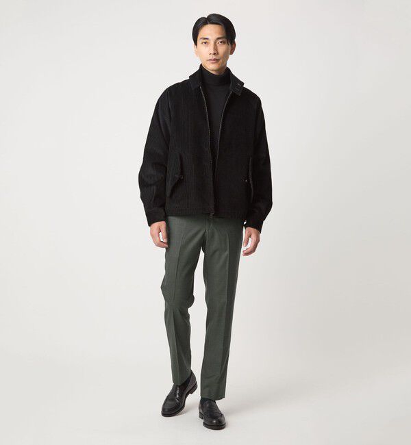 UNITED ARROWS green label relaxing「TW サキソニー アジャスター スリム スラックス -ウォッシャブル・ストレッチ-」|スラックス|