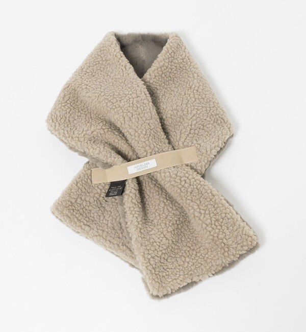 UNITED ARROWS green label relaxing「【別注】＜INFIELDER DESIGN＞ボア リバーシブルマフラー」|ストール|MOCA