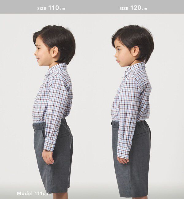 UNITED ARROWS green label relaxing「チェックシャツ / キッズ 110cm-130cm」|シャツ・ブラウス|