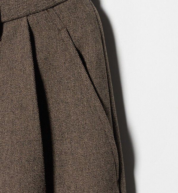 UNITED ARROWS green label relaxing「メランジ ツイル ワイド パンツ マシンウォッシャブル」|その他|