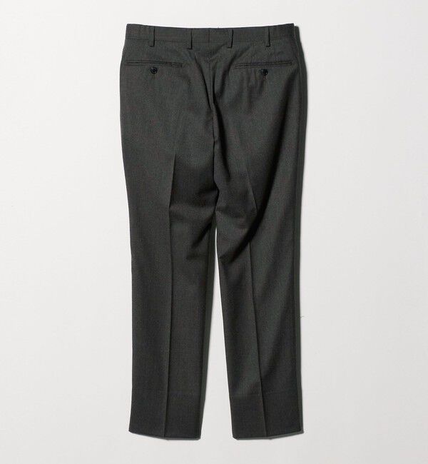 UNITED ARROWS green label relaxing「GLR CLOTH フラノ無地 アジャスター NP スラックス -ストレッチ-」|スラックス|