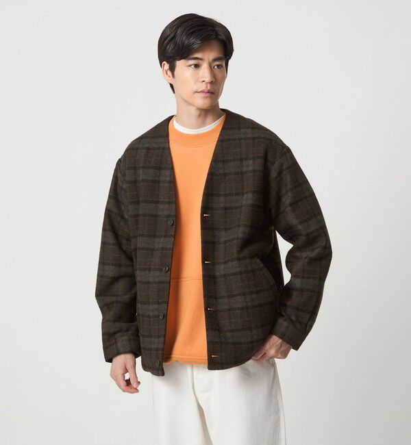 UNITED ARROWS green label relaxing「スライバー ボンディング カーディガン」|カーディガン|