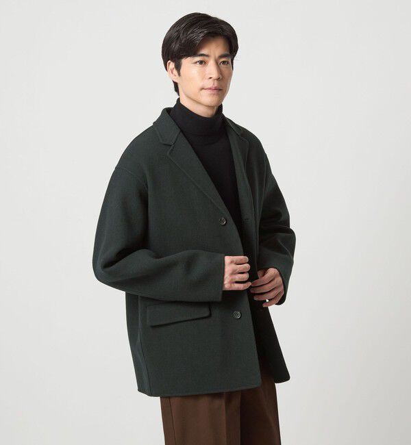 UNITED ARROWS green label relaxing「ウール ナイロン リバー ジャコット アウター」|その他|