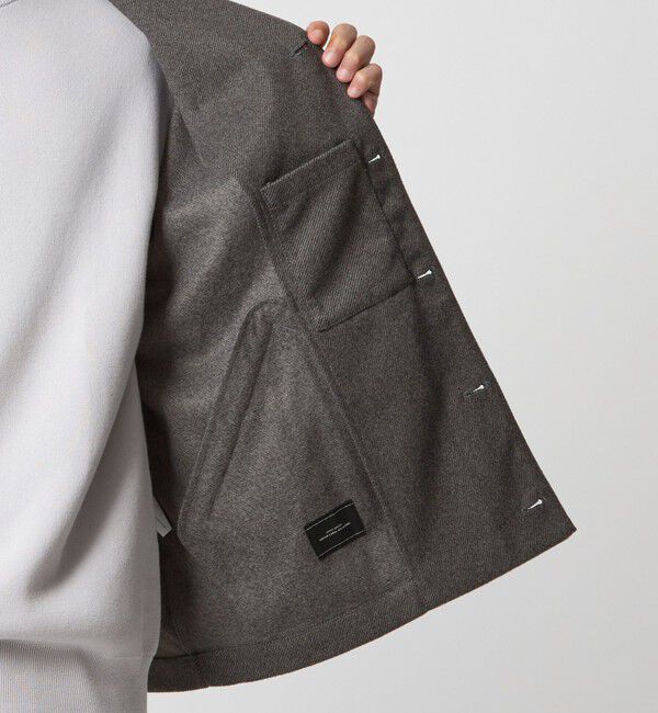 UNITED ARROWS green label relaxing「WONDER CLOTH ノーカラー カーディガン -ストレッチ-」|カーディガン|