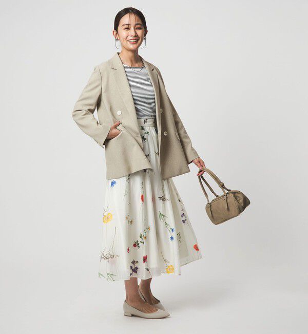 UNITED ARROWS green label relaxing「［size SHORTあり］Greed グリード メランジ ダブル ジャケット」|テーラードジャケット|