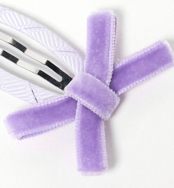 UNITED ARROWS green label relaxing「細リボンクリップ セット / キッズ」|ヘアバンド|