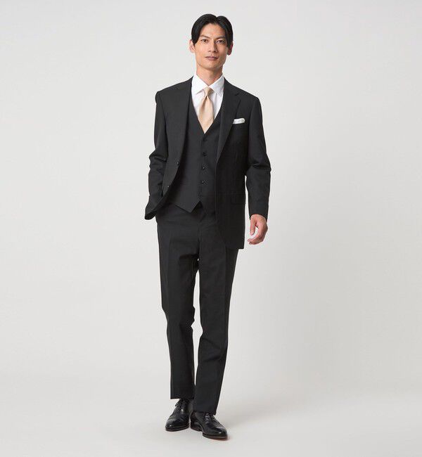 UNITED ARROWS green label relaxing「REDA トロピカル 無地 5B スーツベスト」|スーツ|