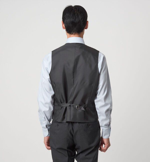 UNITED ARROWS green label relaxing「REDA トロピカル 無地 5B スーツベスト」|スーツ|