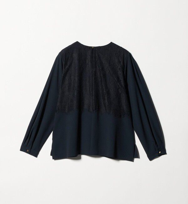 UNITED ARROWS green label relaxing「カサネ レース ブラウス」|シャツ・ブラウス|