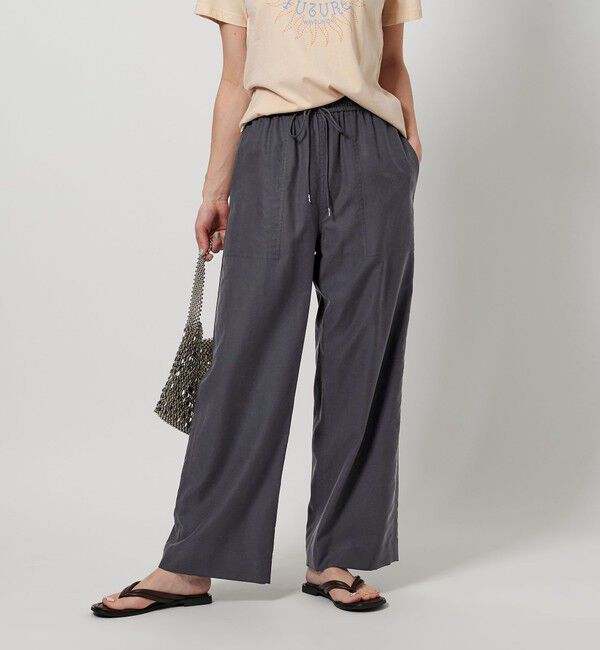 BEAUTY&YOUTH UNITED ARROWS「ツイルパッチポケットイージーパンツ 3 -ウォッシャブル-」|その他|DK.GRAY
