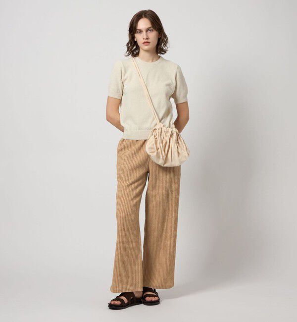 STEVEN ALAN「＜Steven Alan＞クレープ チェック イージーパンツ」|その他|