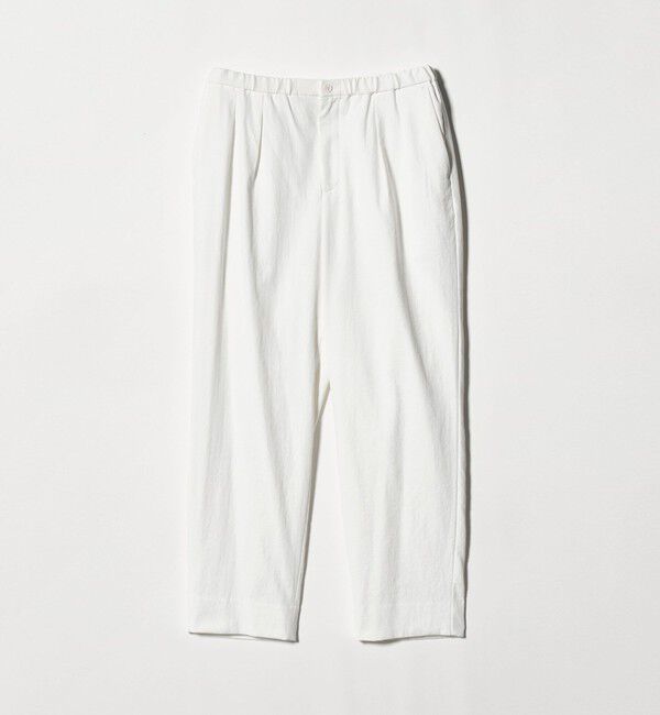 BEAUTY&YOUTH UNITED ARROWS「TC/FLAX オックス バルーン イージー パンツ」|チノ|