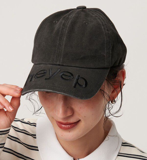BEAUTY&YOUTH UNITED ARROWS「＜heyep＞ロゴ キャップ」|キャップ・キャスケット|DK.GRAY