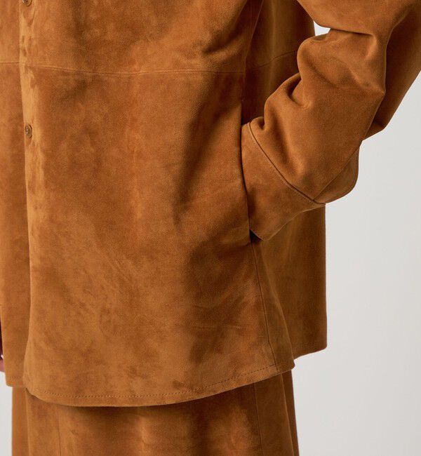 STEVEN ALAN「＜Steven Alan＞スエード シャツ」|シャツ・ブラウス|