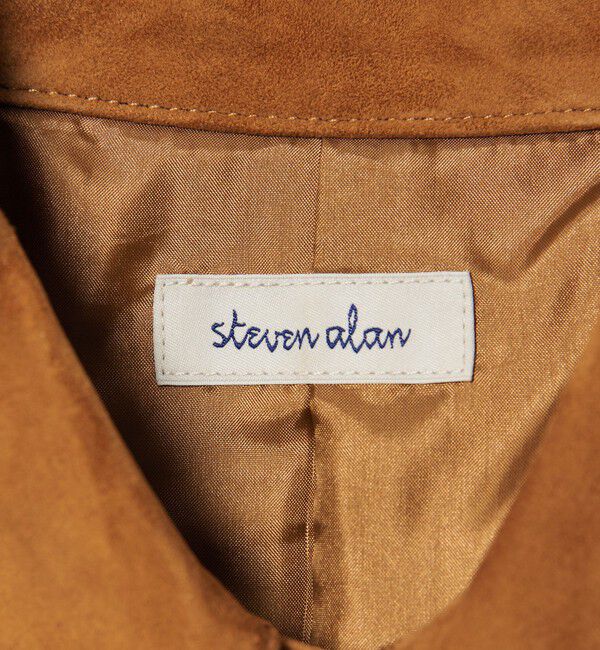 STEVEN ALAN「＜Steven Alan＞スエード シャツ」|シャツ・ブラウス|