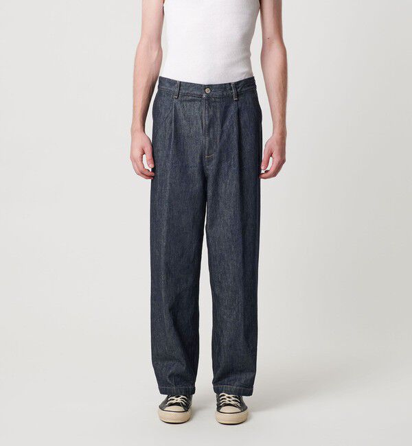 BEAUTY&YOUTH UNITED ARROWS「ハイツイスト デニム スタンダード パンツ」|チノ|