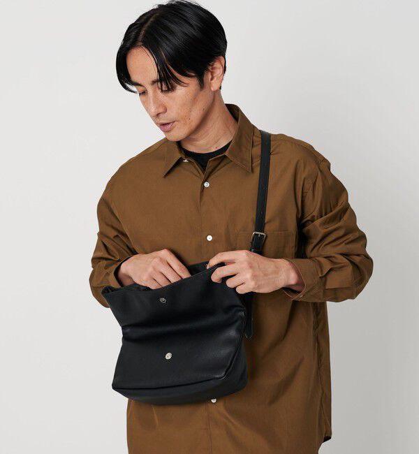 BEAUTY&YOUTH UNITED ARROWS「&ldquo;Drape Bag Series&rdquo; フラップ ミニショルダー バッグ 2WAY」|ショルダー・メッセンジャー|