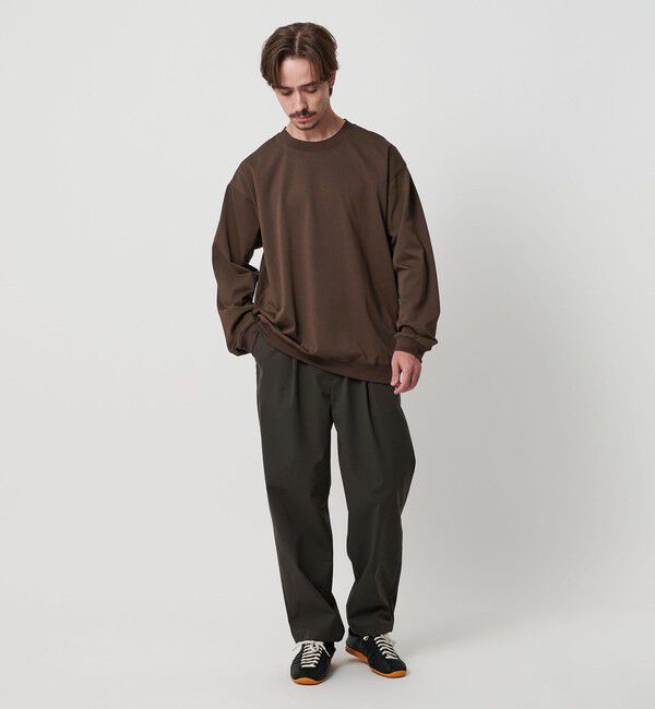 BEAUTY&YOUTH UNITED ARROWS「ファイン グロッシー コットン スウェットTシャツ」|Tシャツ・カットソー|