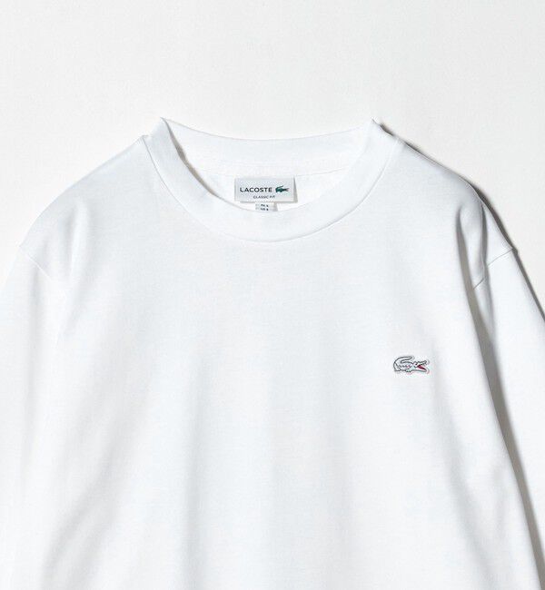BEAUTY&YOUTH UNITED ARROWS「＜LACOSTE＞1ポイント ロングスリーブ Tシャツ」|Tシャツ・カットソー|