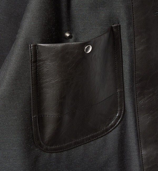 MONKEY TIME「レザーライク クロップド カバーオール」|その他|