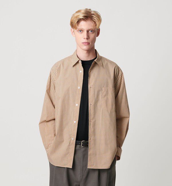 BEAUTY&YOUTH UNITED ARROWS「ファイン トラッド チェック レギュラー シャツ FORM型」|シャツ・ブラウス|