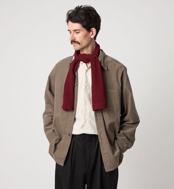 STEVEN ALAN「＜Steven Alan＞ マイクロ コーデュロイ オープンカラー オーバー シャツ」|シャツ・ブラウス|