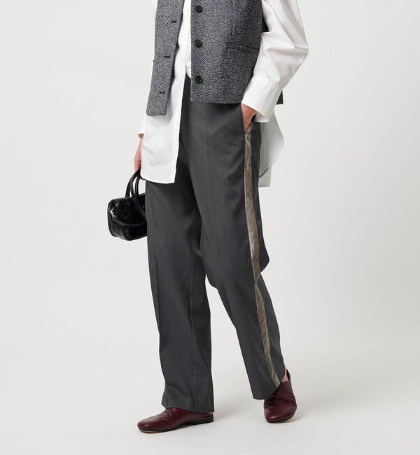 BEAUTY&YOUTH UNITED ARROWS「ポリエステルブレンド サイドベロアパンツ」|その他|
