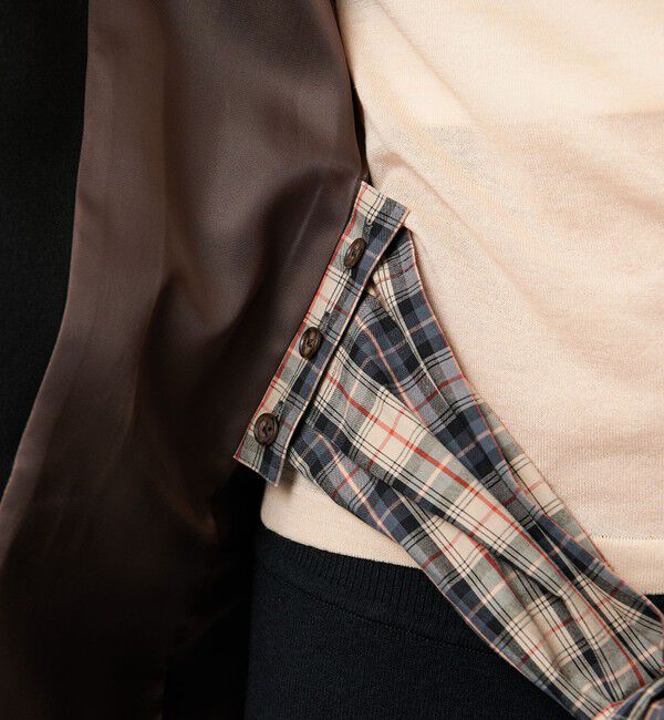 ATTISESSION「＜ATTISESSION＞タイ シャツスリーブ ジャケット 2WAY」|テーラードジャケット|