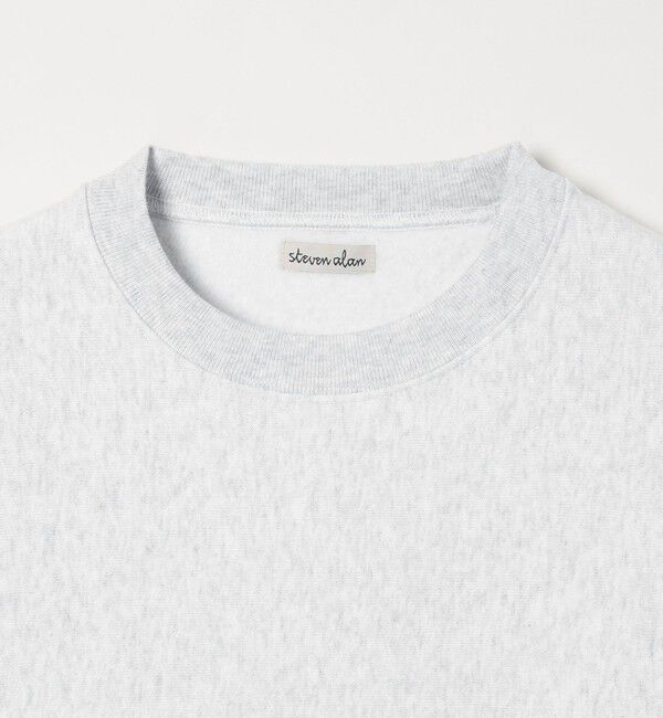 STEVEN ALAN「＜Steven Alan＞ キモウ ウラケ セットイン クルーネック スウェット」|スウェット・ジャージ|