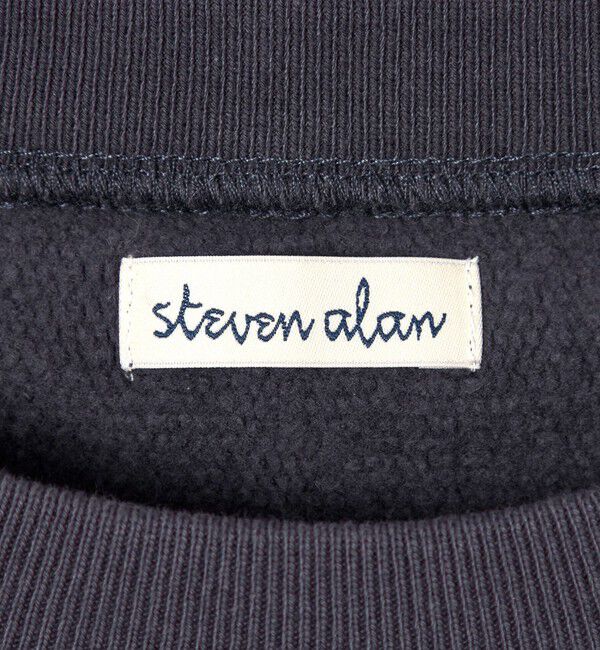 STEVEN ALAN「＜Steven Alan＞ キモウ ウラケ セットイン クルーネック スウェット」|スウェット・ジャージ|