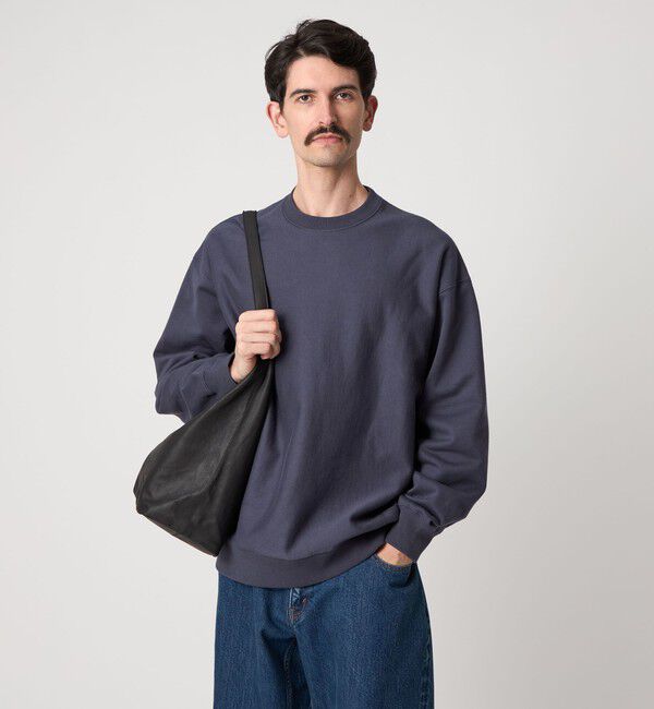 STEVEN ALAN「＜Steven Alan＞ キモウ ウラケ セットイン クルーネック スウェット」|スウェット・ジャージ|