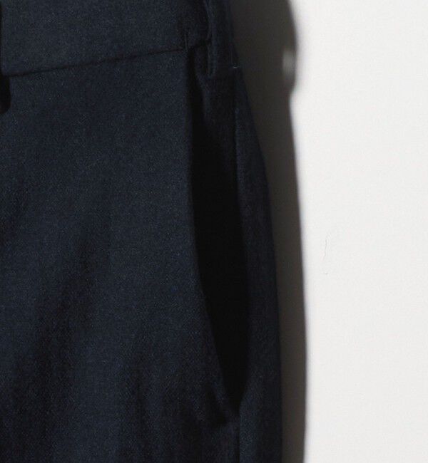 BEAUTY&YOUTH UNITED ARROWS「ストレッチ サキソニー ノープリーツ スリムパンツ セットアップ対応」|チノ|