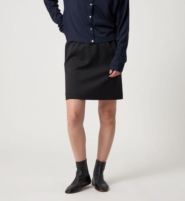STEVEN ALAN「＜Steven Alan＞ミニ スカート」|スカート|BLACK
