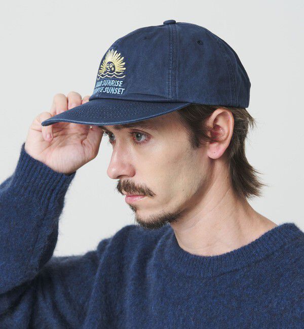 BEAUTY&YOUTH UNITED ARROWS「＜HELLO SUNRISE＞90s ロゴ 6パネル キャップ」|キャップ・キャスケット|