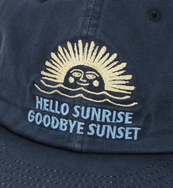 BEAUTY&YOUTH UNITED ARROWS「＜HELLO SUNRISE＞90s ロゴ 6パネル キャップ」|キャップ・キャスケット|