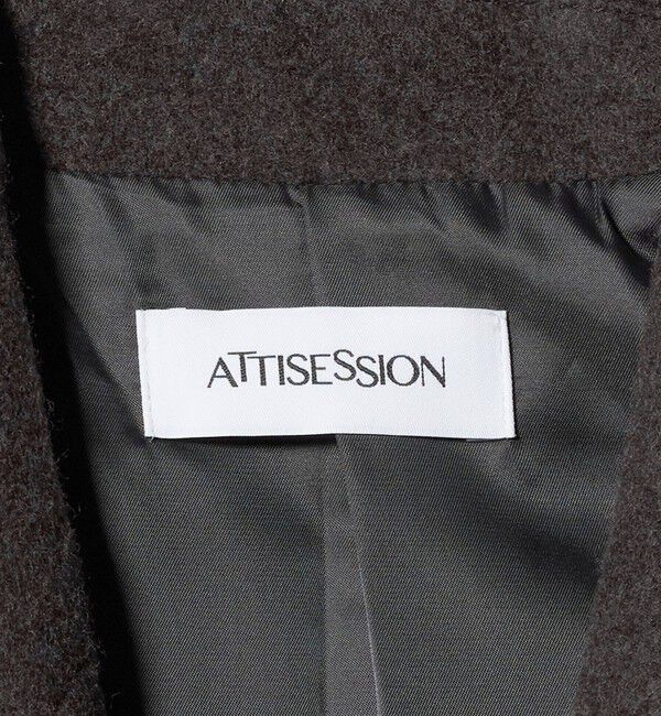 ATTISESSION「＜ATTISESSION＞ビーバー ロングコート」|その他|