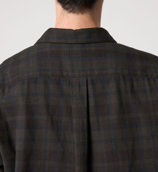 STEVEN ALAN「＜Steven Alan＞ ネル マドラスチェック オープンカラー シャツ BOX」|シャツ・ブラウス|