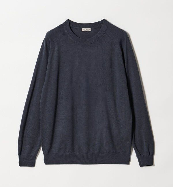 BEAUTY&YOUTH UNITED ARROWS「SUPER130 ウール クルーネック ニット ウォッシャブル」|ニット・セーター|