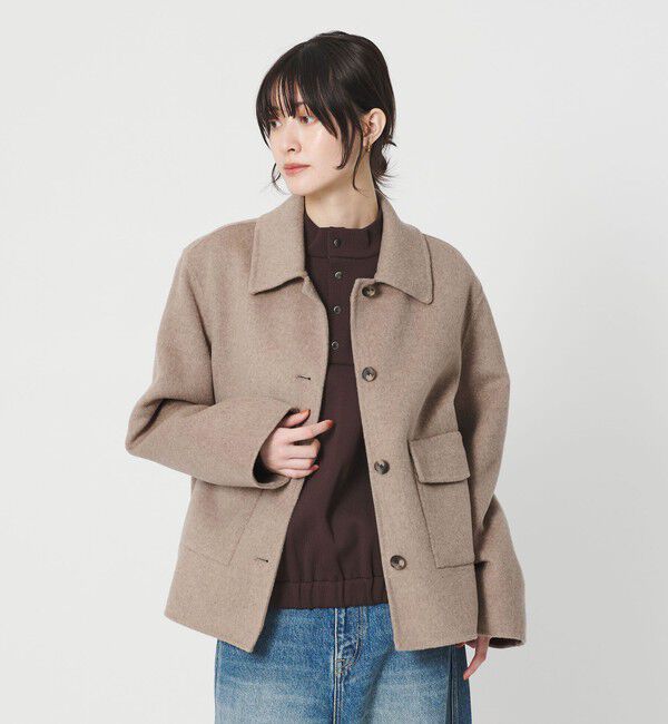 BEAUTY&YOUTH UNITED ARROWS「リバーショートコート」|その他|BEIGE