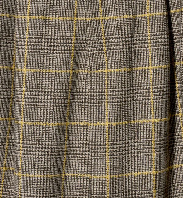 BEAUTY&YOUTH UNITED ARROWS「チェック ワイドタックパンツ」|その他|