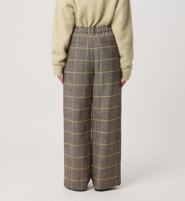 BEAUTY&YOUTH UNITED ARROWS「チェック ワイドタックパンツ」|その他|
