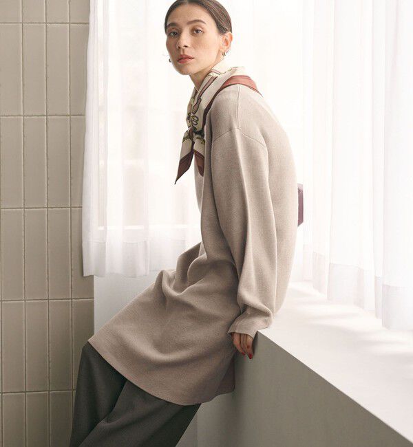 BEAUTY&YOUTH UNITED ARROWS「【WEB限定 Wardrobe DAILY MINIMAL】コクーンニットワンピース ウォッシャブル」|ワンピース|